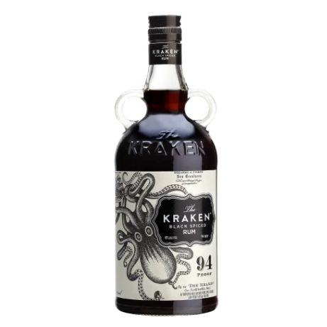 The Kraken Black Spiced Rum 94 Proof
