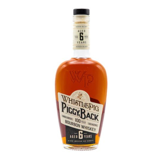 Whistlepig PiggyBack 100 Bourbon Whiskey Aged 6 Years - Grapes & Hops Deli 