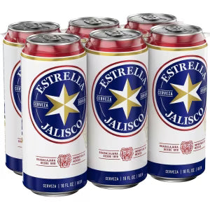 Estrella Jalisco 6 pack 12 oz cans