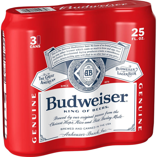 Budweiser 3 Pack