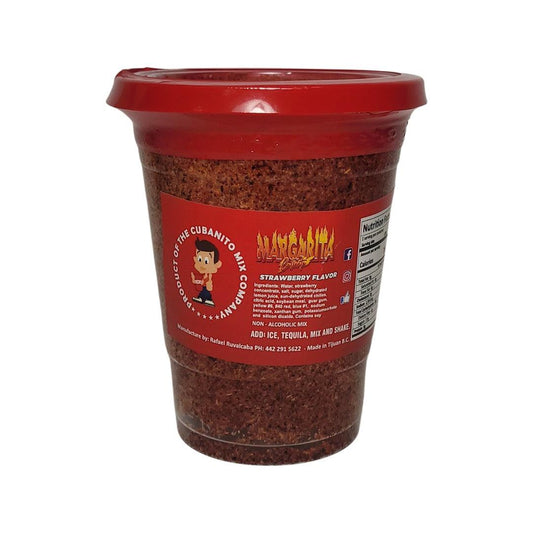 Cubanito Margarita Caliente Strawberry Flavor 16 oz