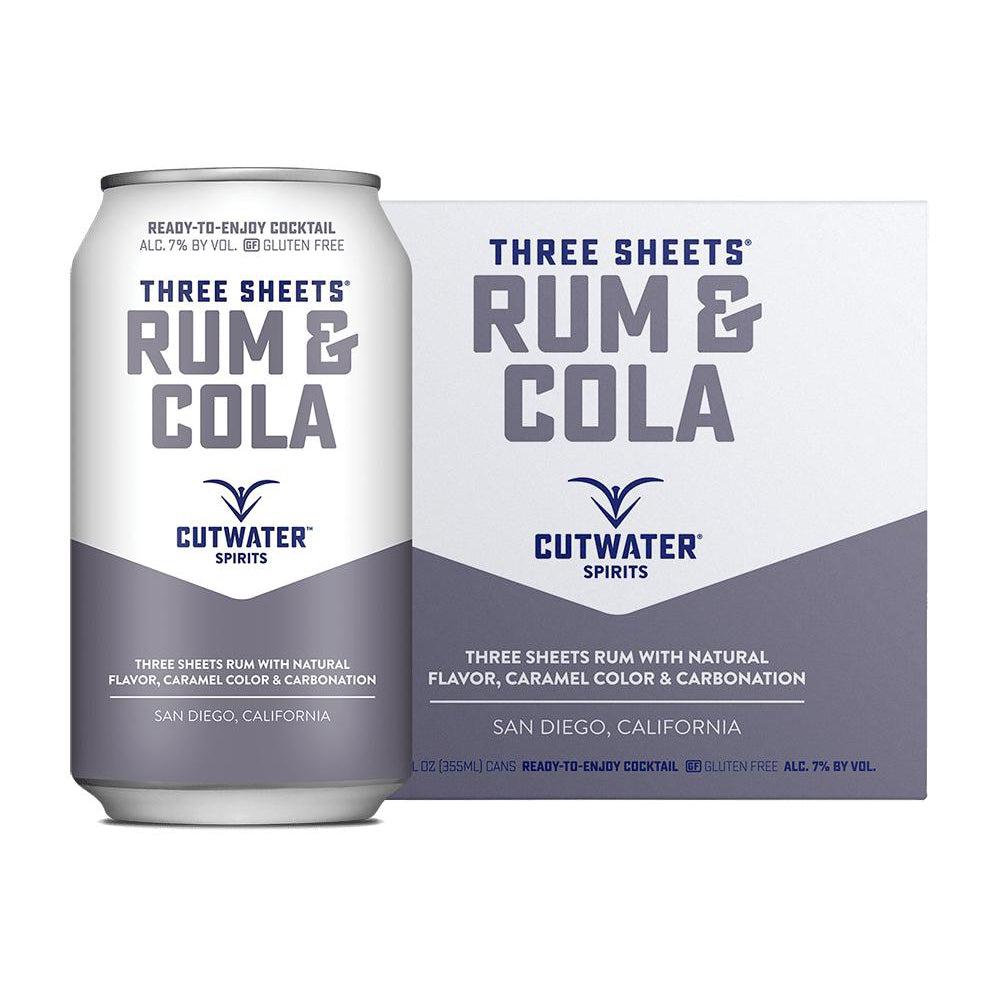 Cutwater Three Sheets Rum and Cola