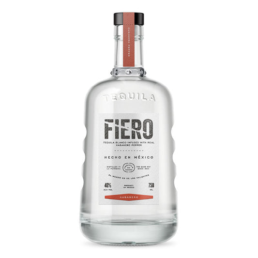 Fiero Tequila Blanco Infused with Real Habanero Pepper - Grapes & Hops Deli 