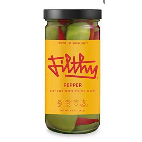 Filthy Pepper Piri Piri Pepper Stuffed Olives