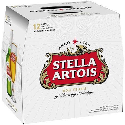 Stella Artois 12 Pack Bottles